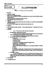 Giáo án Tin học Khối 10 - Chương trình cả năm
